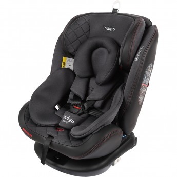 Автокресло INDIGO AERO ST-3 черный-красный