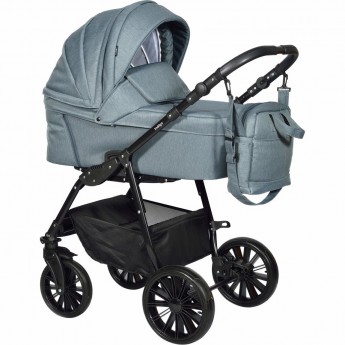 Коляска 2в1 INDIGO SESTO se 06 (серо-зеленый)